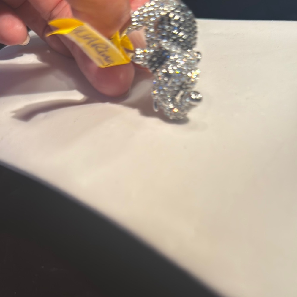 “RAJA” Silver Elephant Ring by Park Lane size - Picture 7 of 7